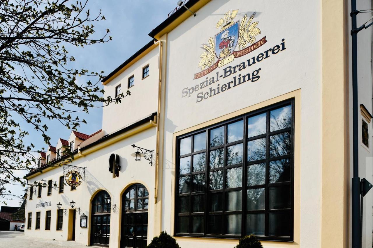 Hotel Schierlinger Bräustüberl Exterior foto